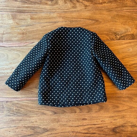 Cat & Jack Black & White Polkadot Jacket - Picture 5 of 8